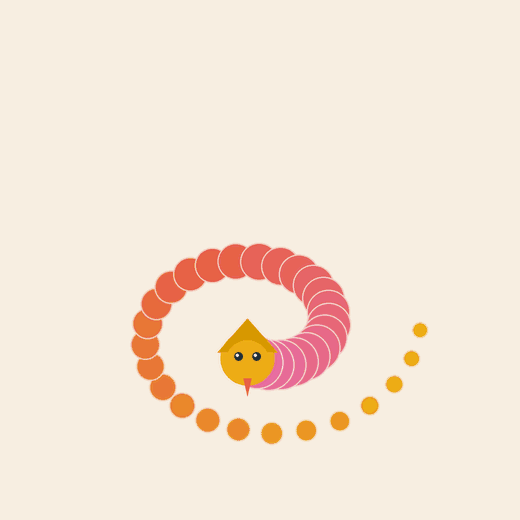 COILED SNAKE